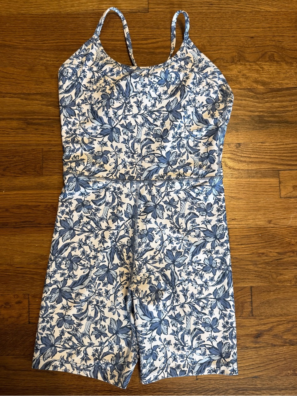 Floral Athletic Jumpsuit